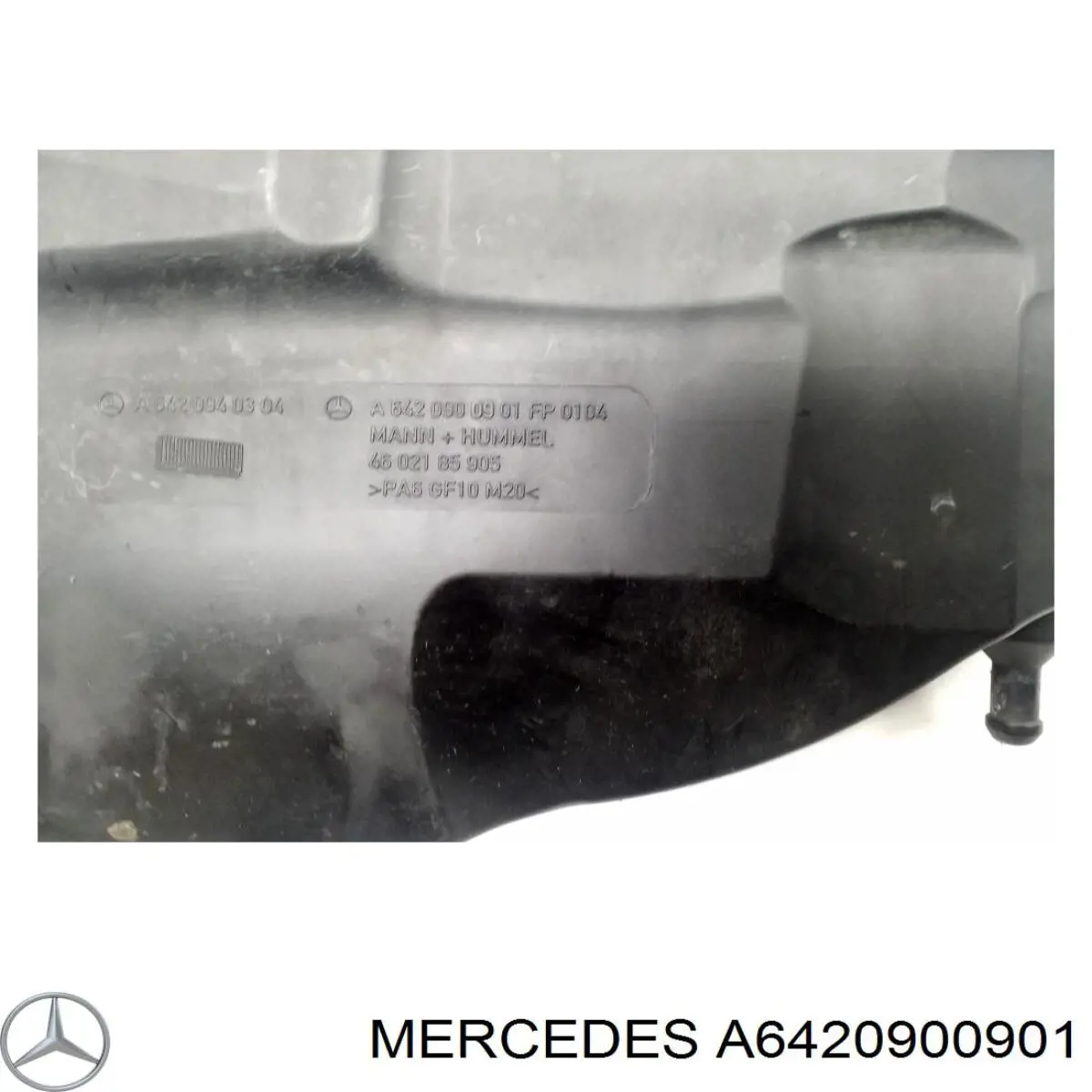 Купить A6420904101 Mercedes Корпус воздушного фильтра левый