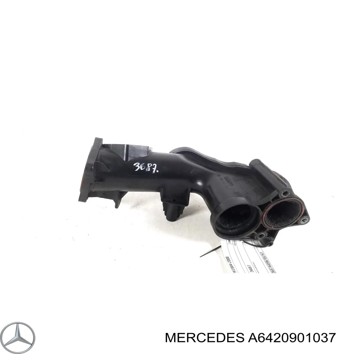 Патрубок дроссельной заслонки A6420901037 Mercedes
