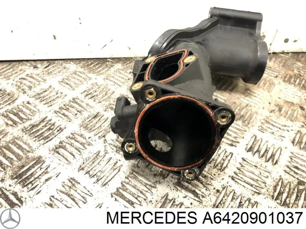 Купить A6420901037 Mercedes Патрубок дроссельной заслонки