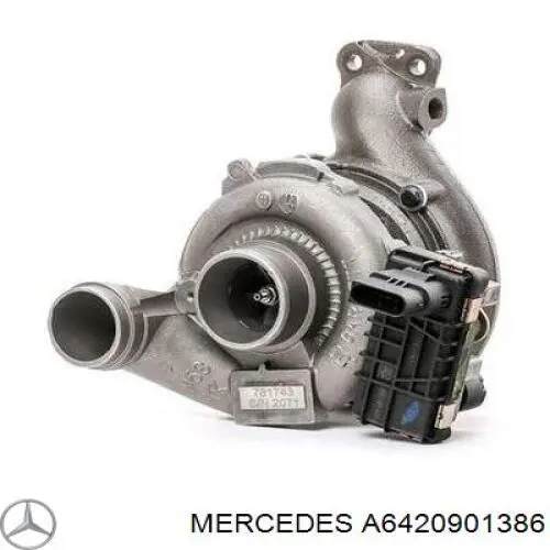 A6420901386 Mercedes турбина