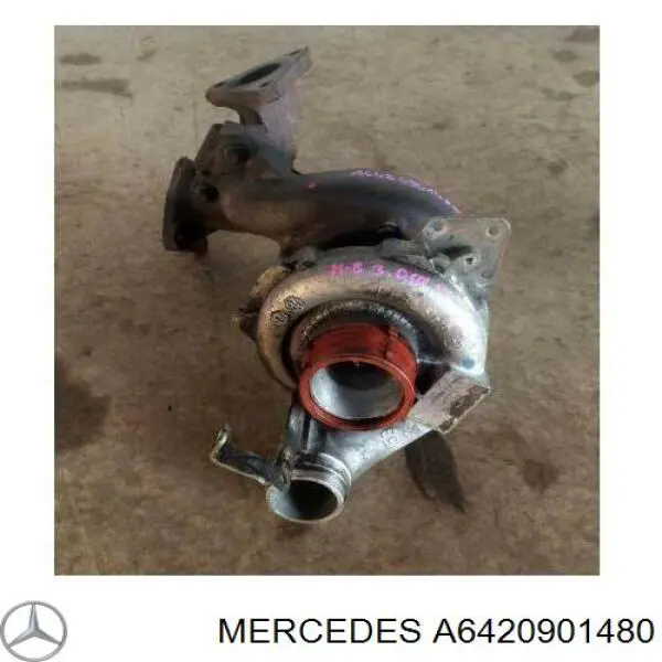 A6420901480 MERCEDES Turbocompresor original y equivalente