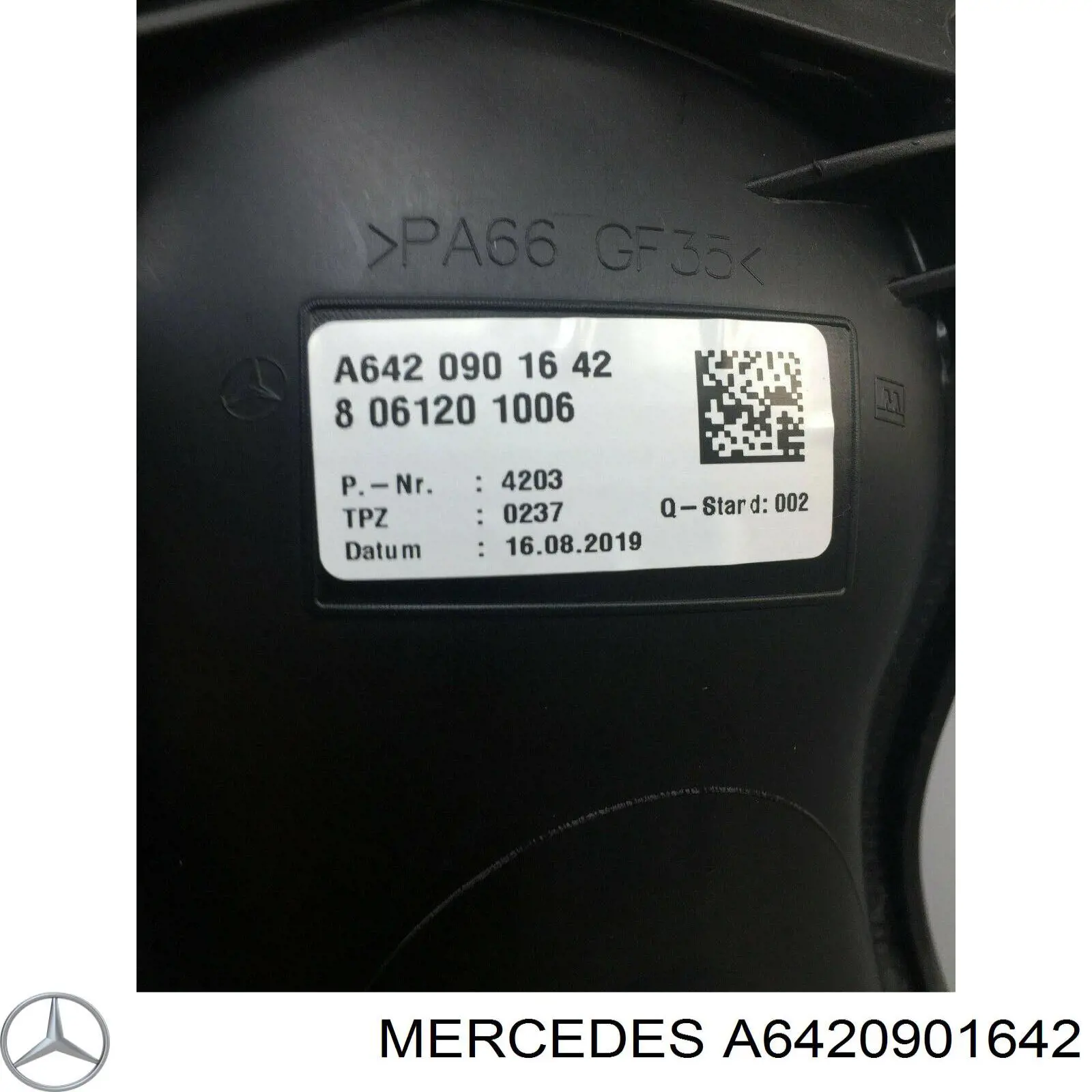 Sensor de fluxo (consumo) de ar, medidor de consumo M.A.F. - (Mass Airflow) Mercedes A6420901642 preço, a partir de 452,52 USD