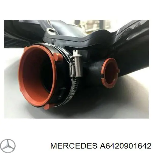 A6420901642 Mercedes Sensor de fluxo (consumo) de ar, medidor de consumo M.A.F. - (Mass Airflow)