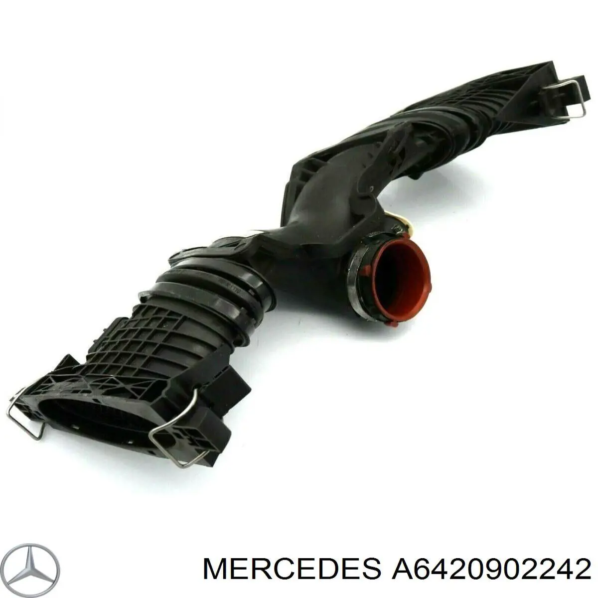 A6420902242 Mercedes sensor de fluxo (consumo de ar, medidor de consumo M.A.F. - (Mass Airflow))