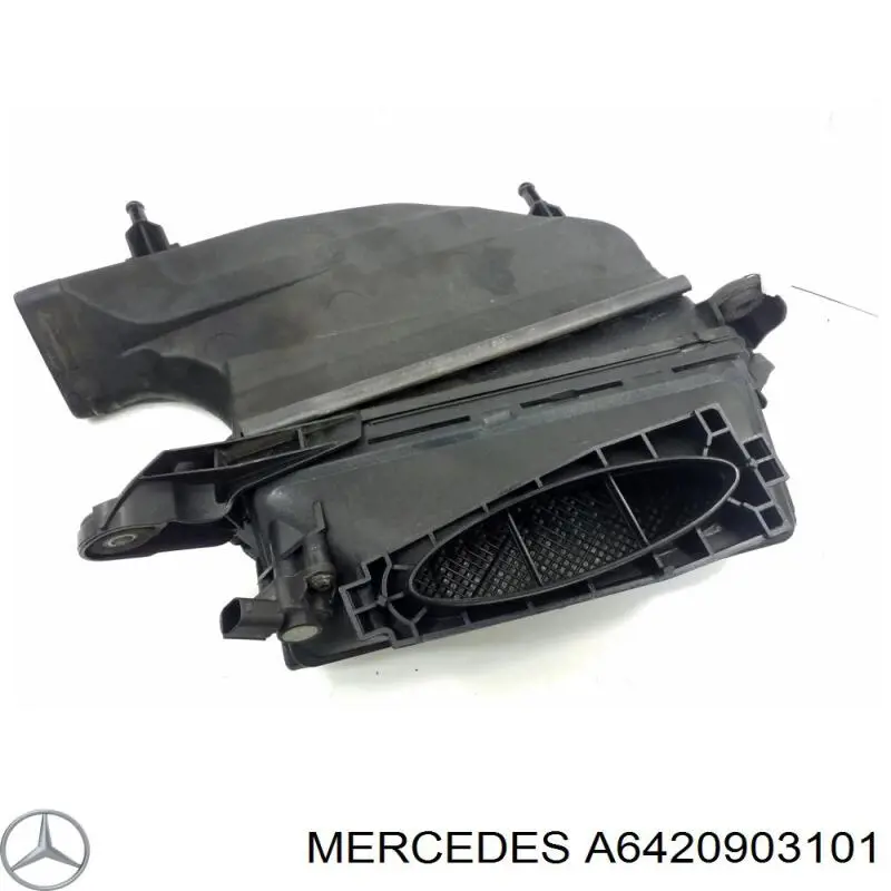 Купить 6420903501 Mercedes Корпус воздушного фильтра левый