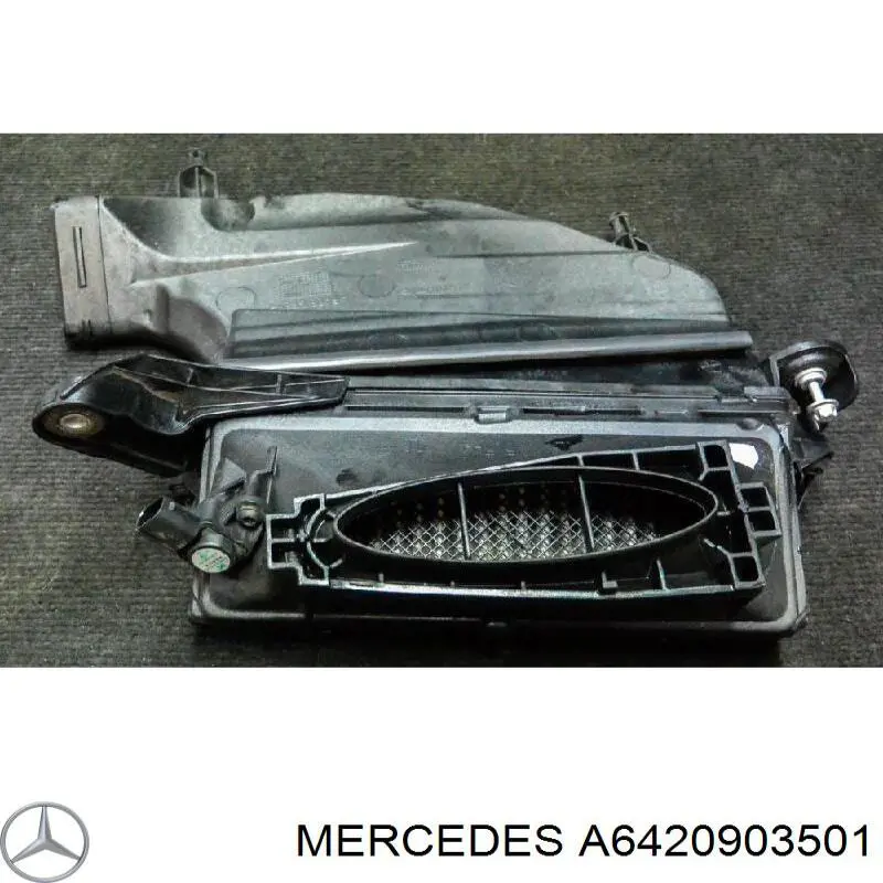 Корпус воздушного фильтра левый Mercedes 6420903501 цена, от 25.34 USD