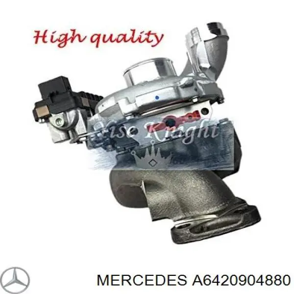 A6420904880 Mercedes turbina