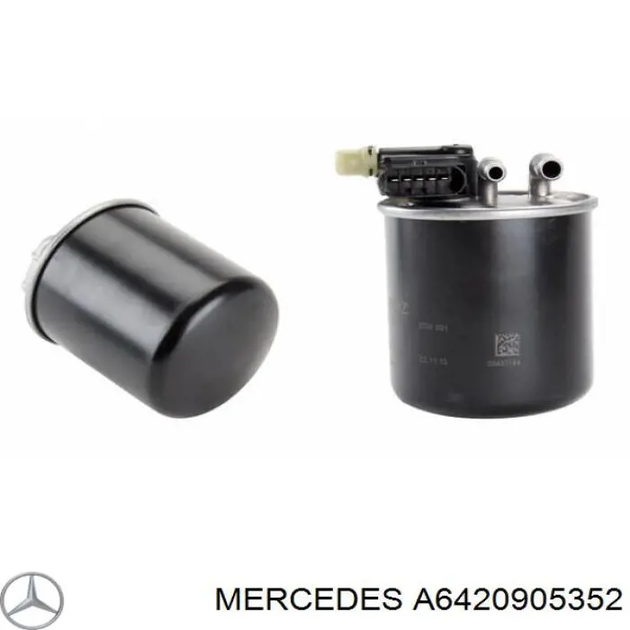 Фильтр тонкой очистки топлива Mercedes A6420905352 цена, от 80.08 USD