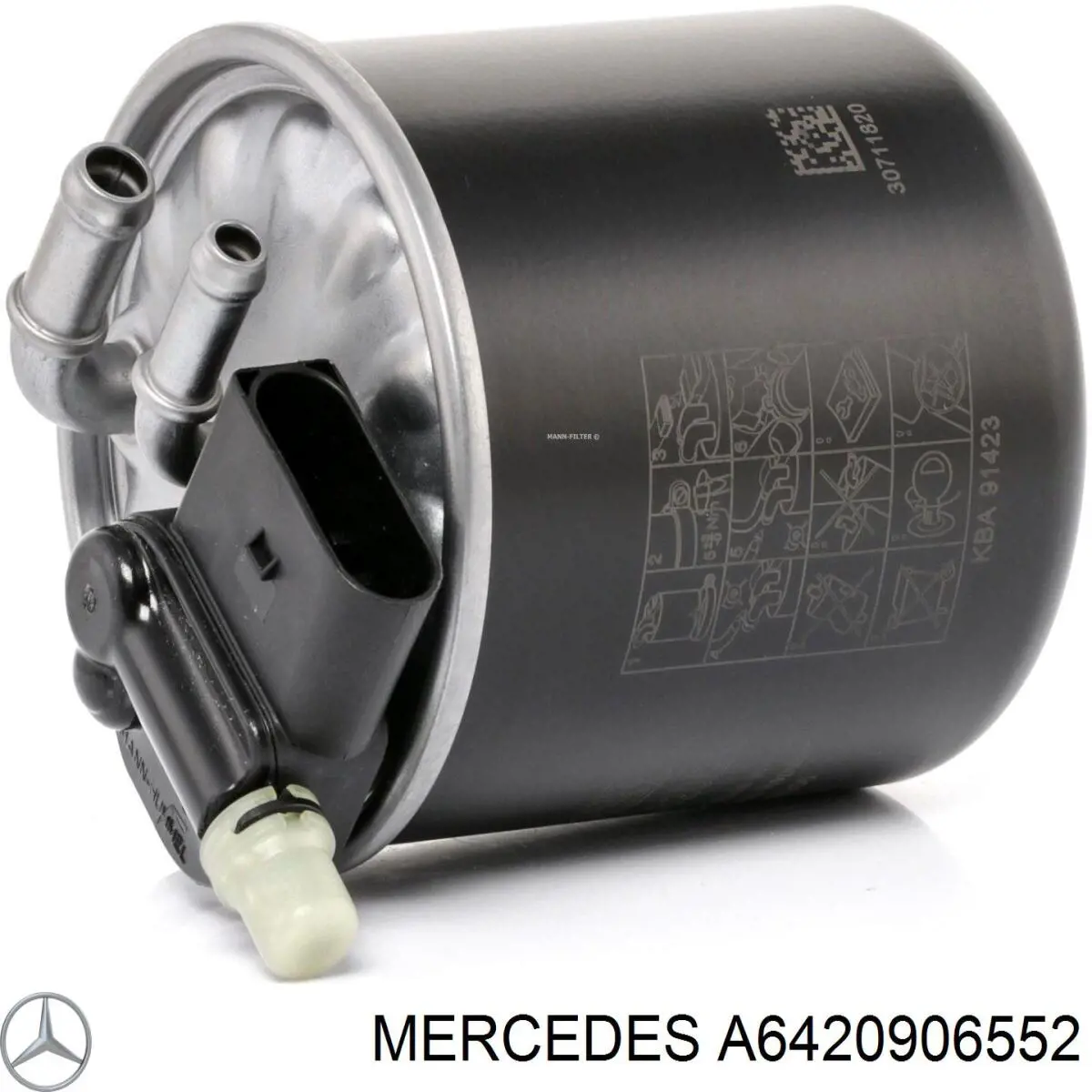 Купить A6420906552 Mercedes Фильтр-отстойник топлива грубой очистки