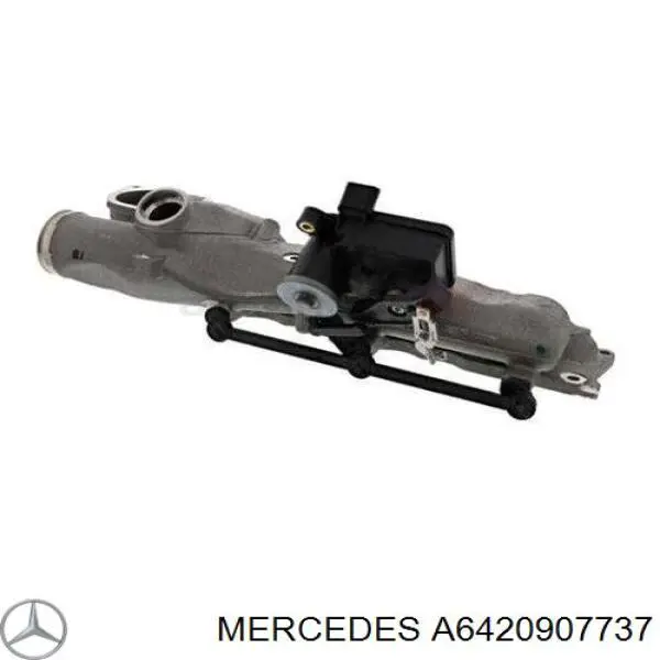 A6420907737 Mercedes tubo coletor direito de admissão