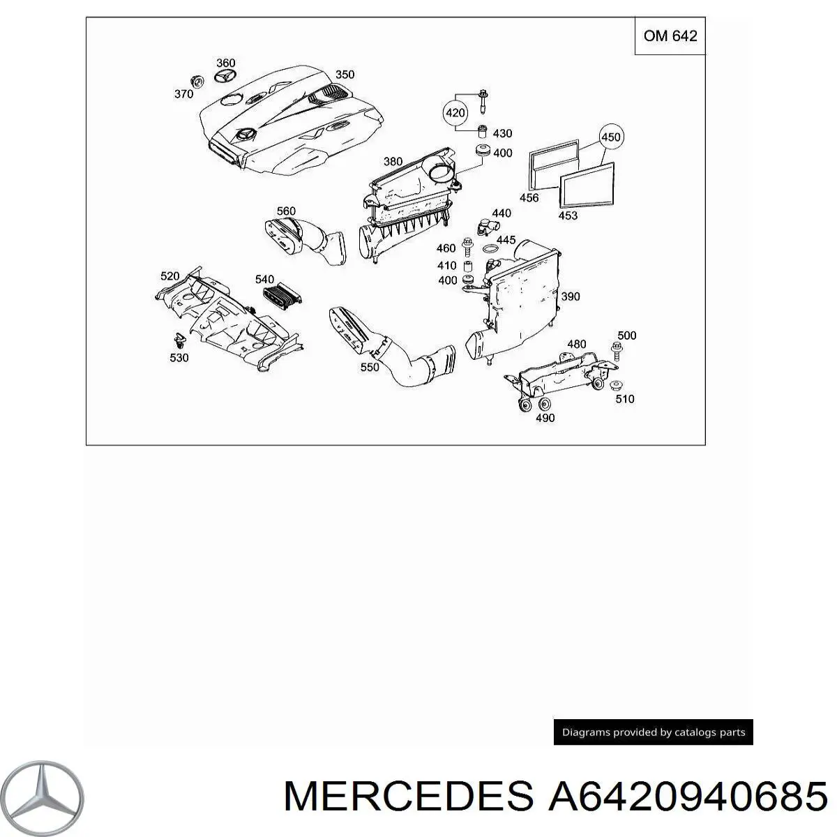  Mercedes 6420940685 цена, от 3.74 USD