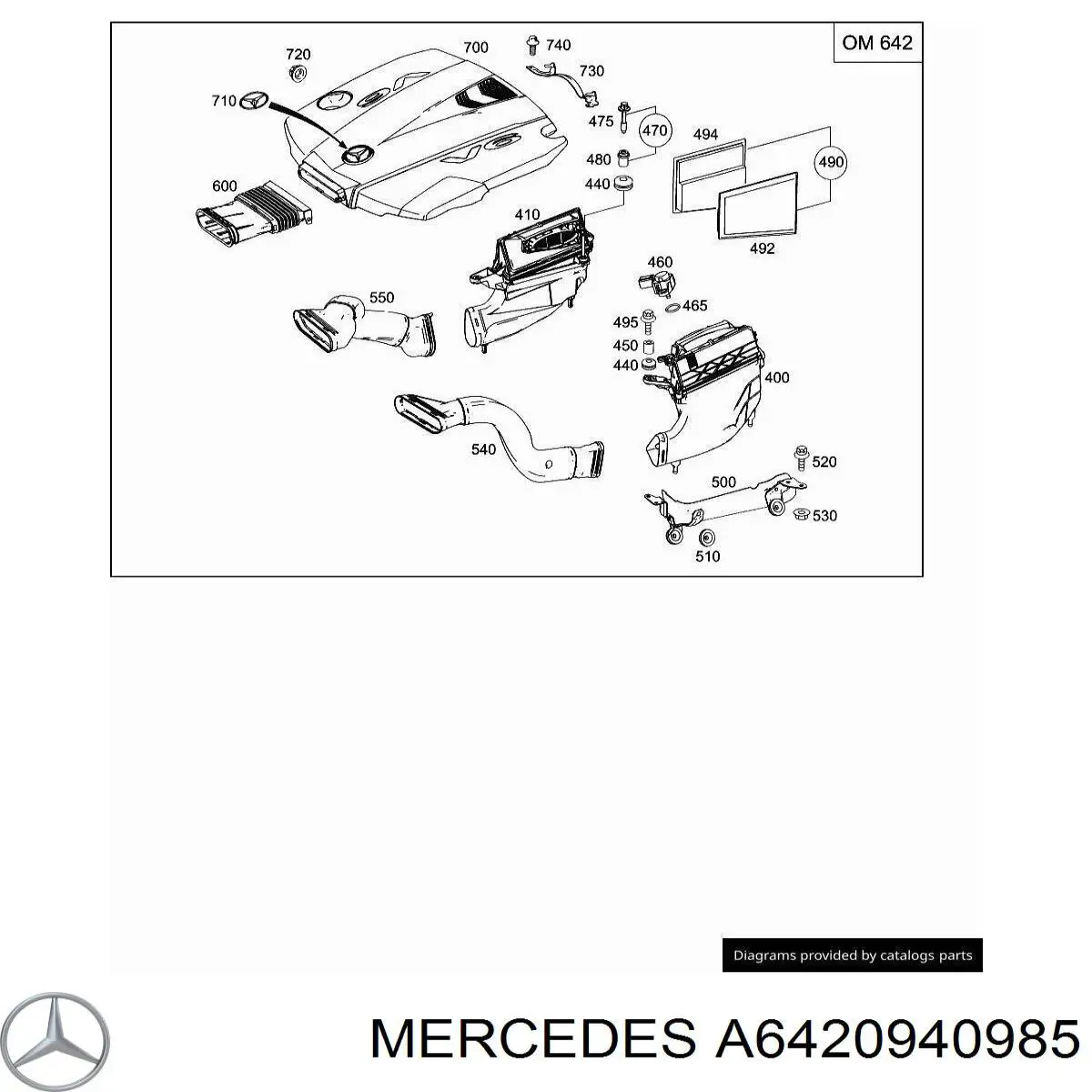 A6420940985 Mercedes 