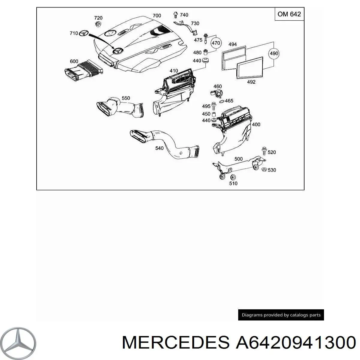 A6420941300 Mercedes 