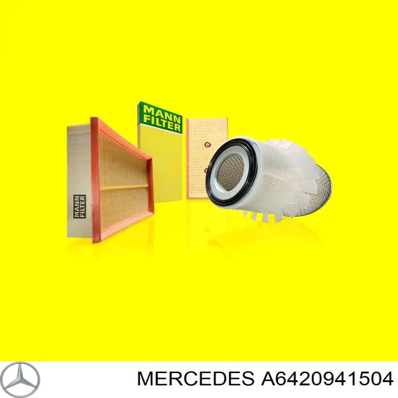 Купить A6420941504 Mercedes Автомобильный фильтр воздуха