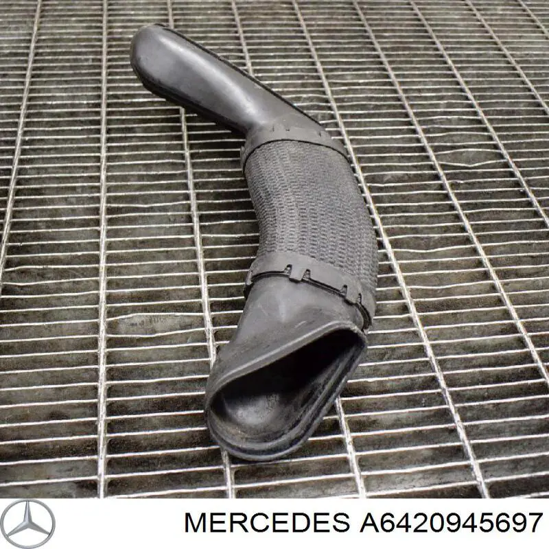 Патрубок воздушный, вход воздушного фильтра Mercedes A6420945697