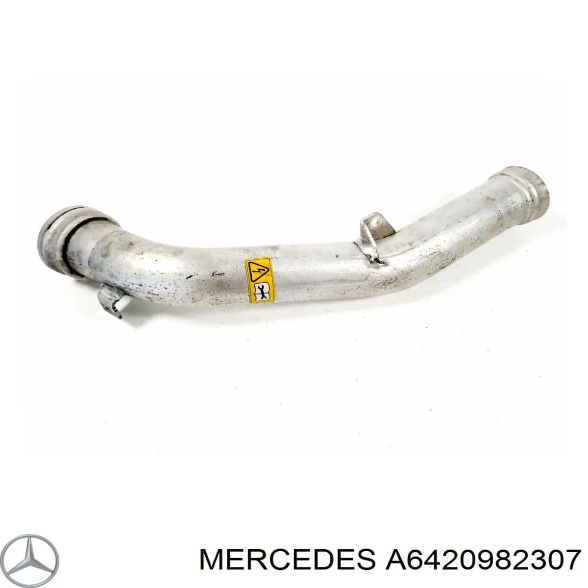 Купить A6420982307 Mercedes Патрубок воздушный, вход в турбину (наддув)