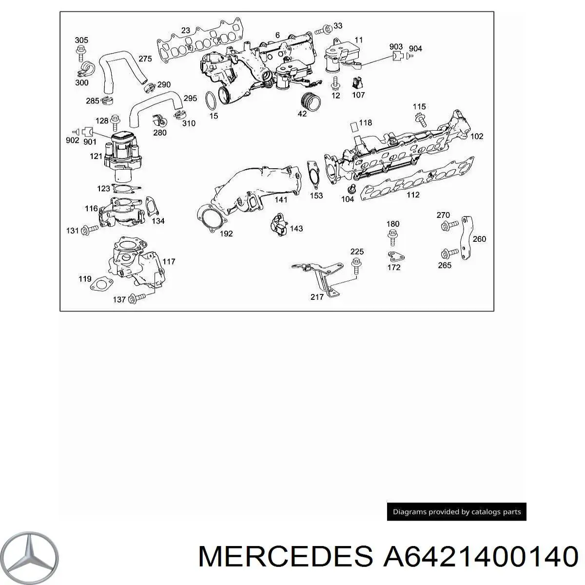  A6421400140 Mercedes