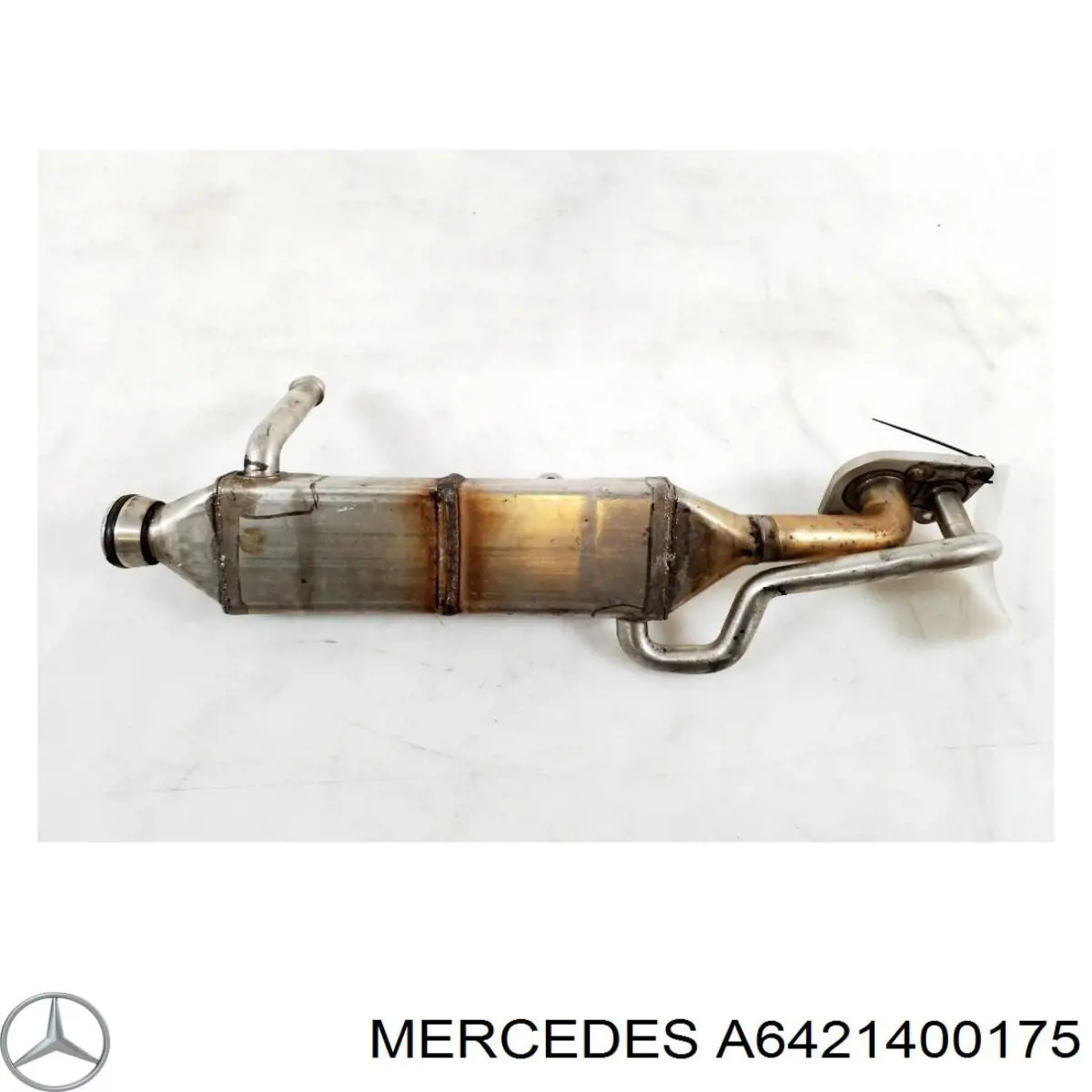 A6421400175 Mercedes радиатор системы egr рециркуляции выхлопных газов