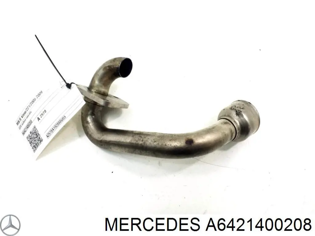 Патрубок системы рециркуляции отработавших газов Mercedes 6421400208 цена, от 7.67 USD