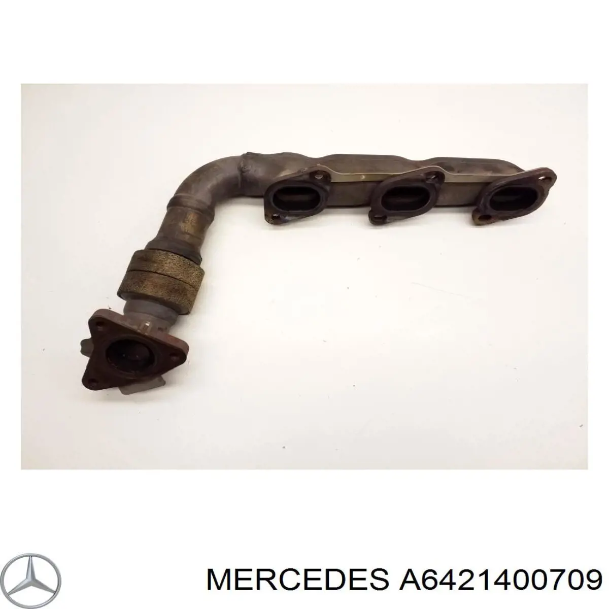 Коллектор выпускной левый A6421400709 Mercedes