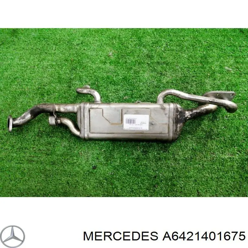Радиатор системы EGR A6421401675 Mercedes