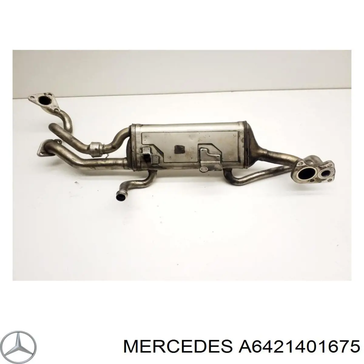 Радиатор системы EGR рециркуляции выхлопных газов Mercedes A6421401675 цена, от 38.01 USD