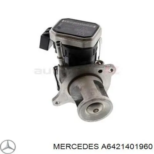 A6421401960 Mercedes válvula egr de recirculação dos gases