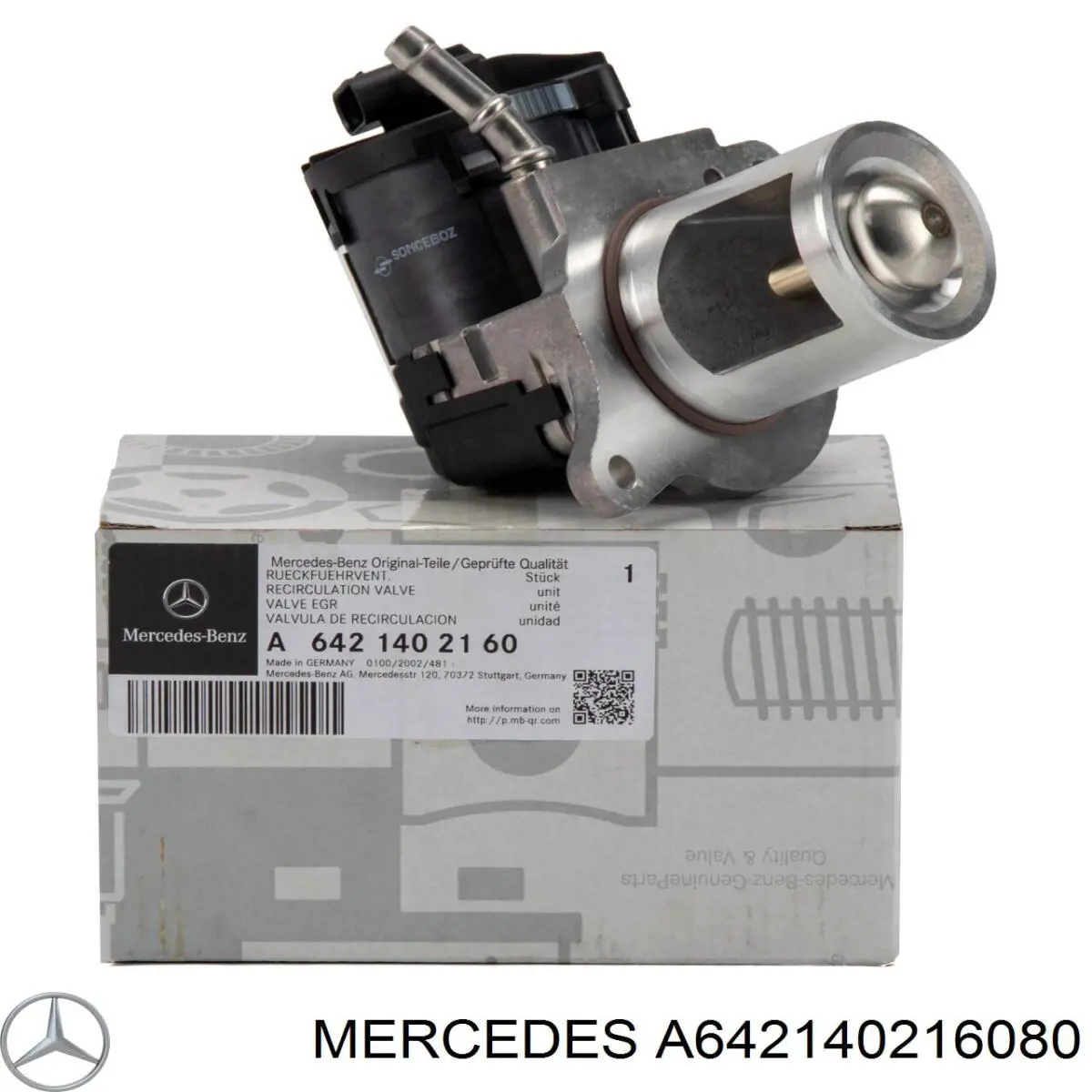 A642140216080 Mercedes клапан егр