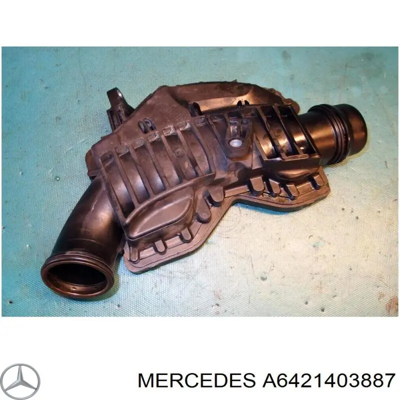 Купить A6421403887 Mercedes Патрубок воздушный, выход из турбины/компрессора (наддув)