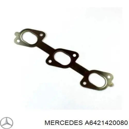 Vedante de tubo coletor de escape A6421420080 Mercedes
