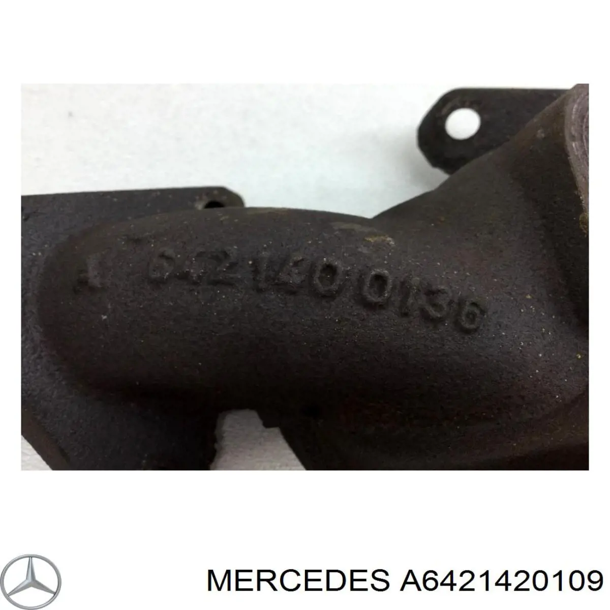 Коллектор выпускной Mercedes A6421420109