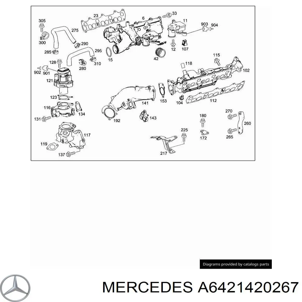 A6421420267 Mercedes 