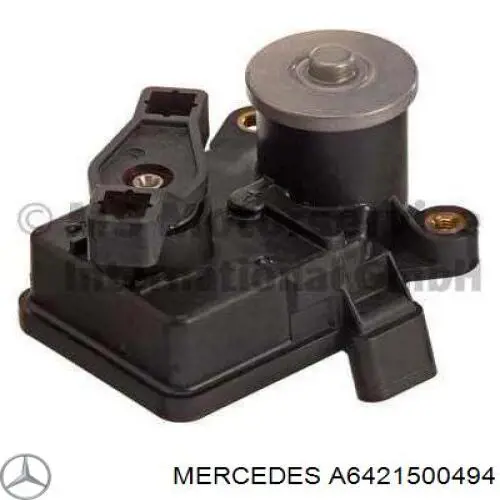 Válvula (actuador) de aleta del colector de admisión A6421500494 Mercedes