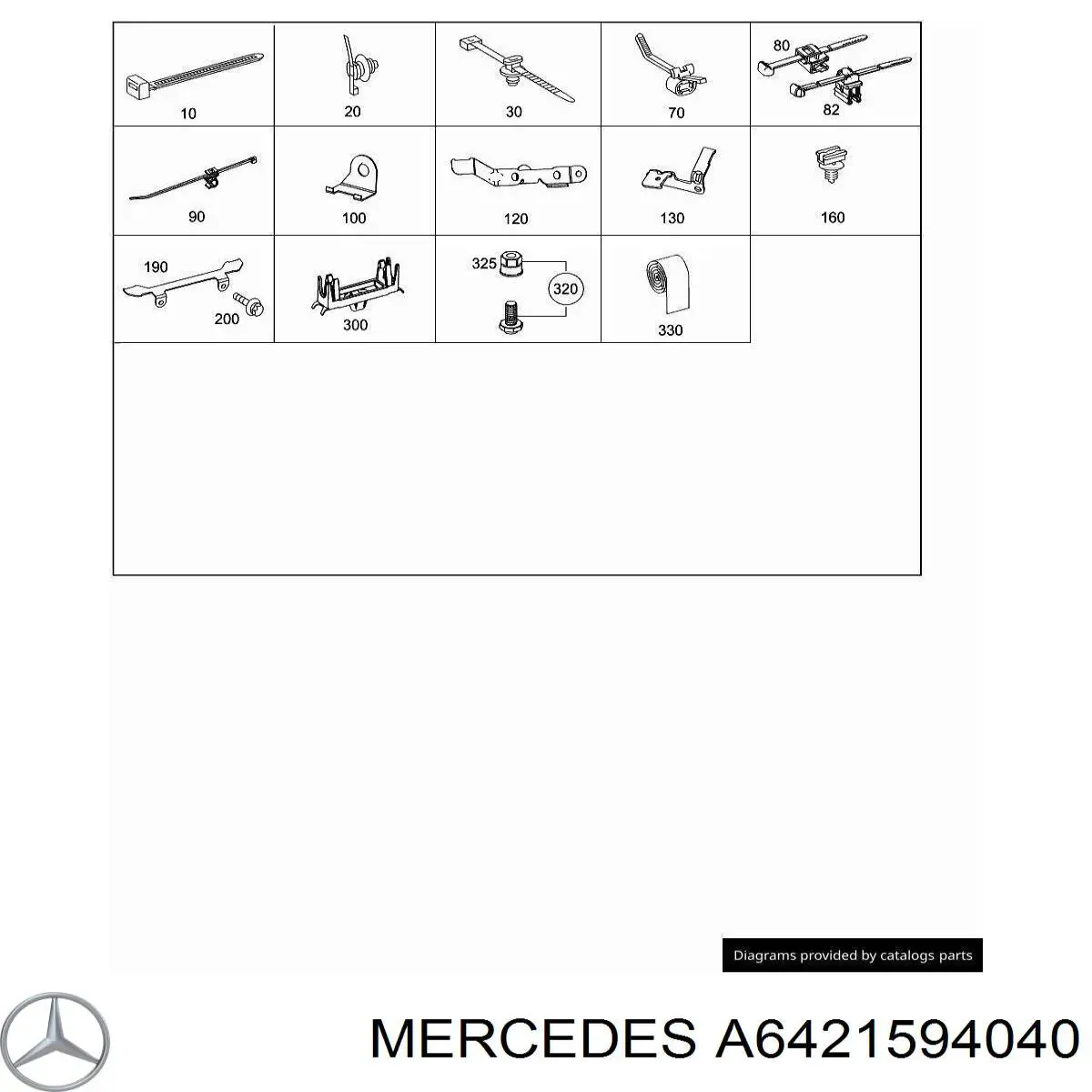 A6421594040 Mercedes 