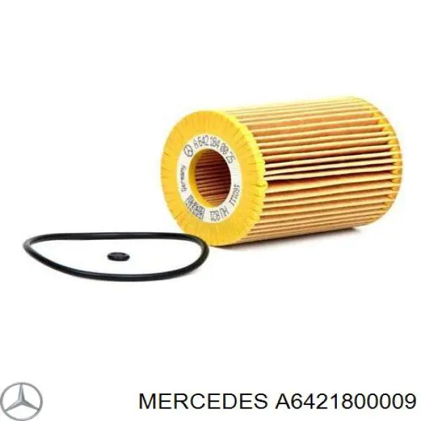 A6421800009 Mercedes filtro de óleo