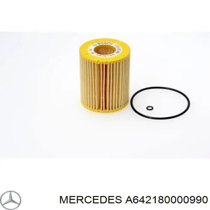 A642180000990 Mercedes filtro de óleo
