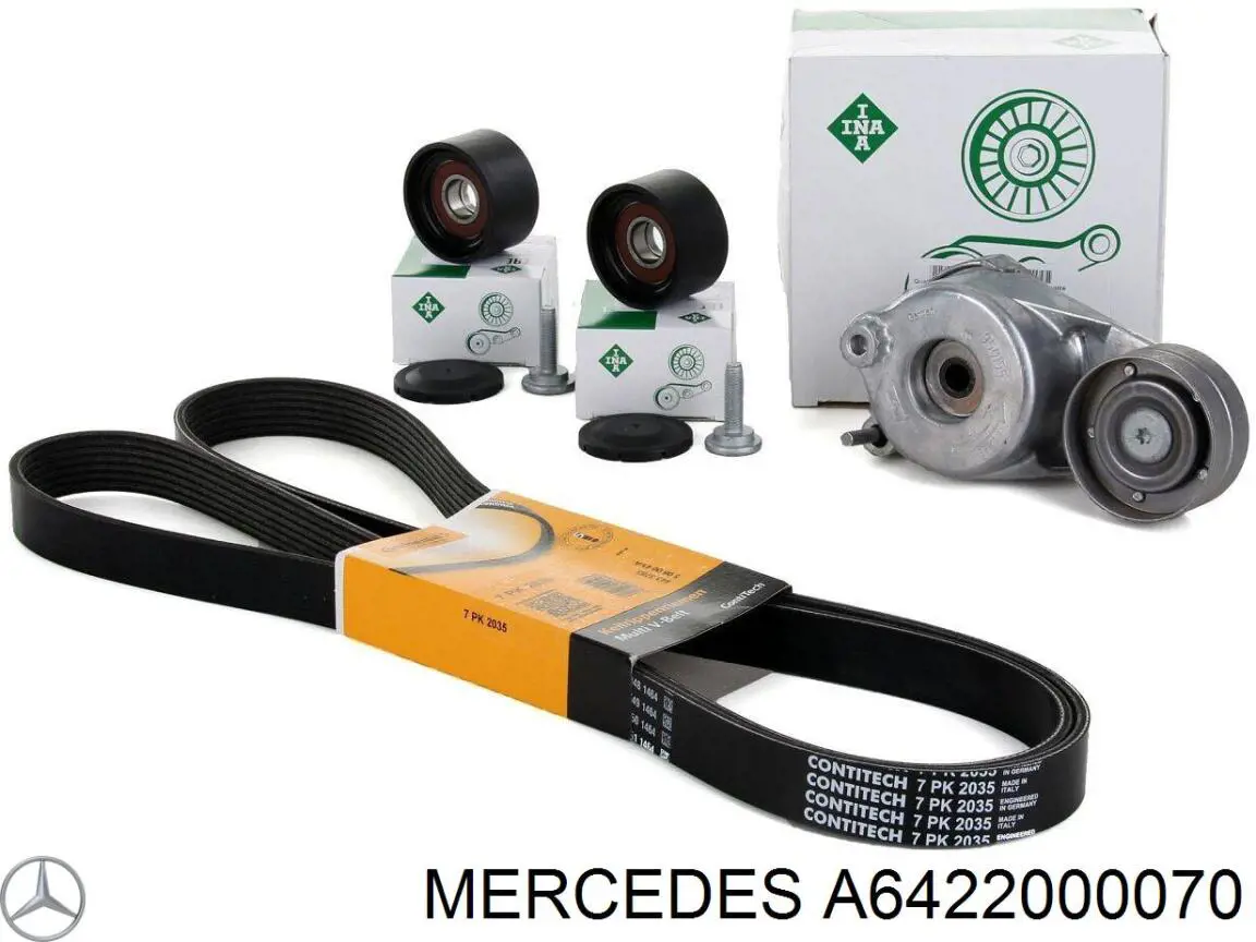 Reguladora de tensão da correia de transmissão Mercedes A6422000070 preço, a partir de 71,14 USD