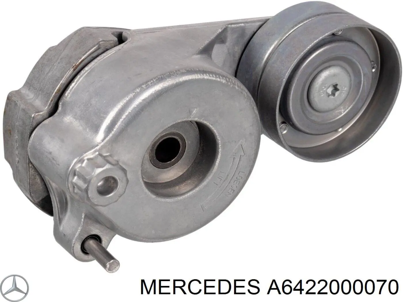 Reguladora de tensão da correia de transmissão A6422000070 Mercedes