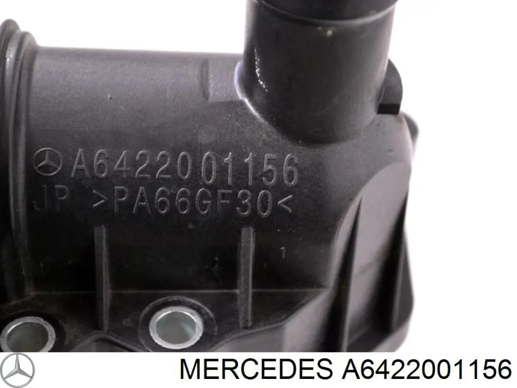 Фланец системы охлаждения Mercedes A6422001156 цена, от 12.67 USD