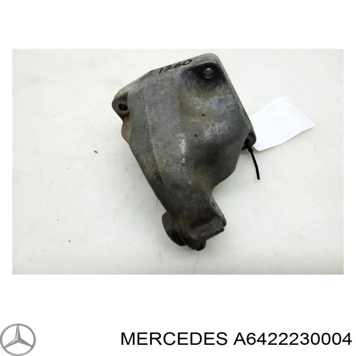 Кронштейн подушки (опоры) двигателя левой A6422230004 Mercedes