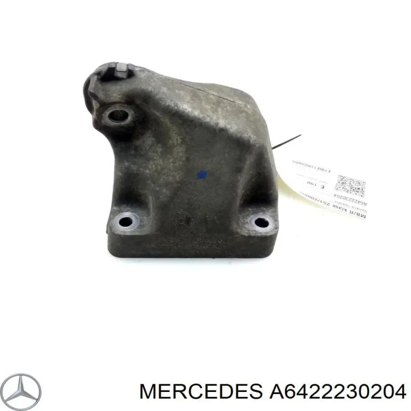 Кронштейн подушки (опоры) двигателя левой A6422230204 Mercedes