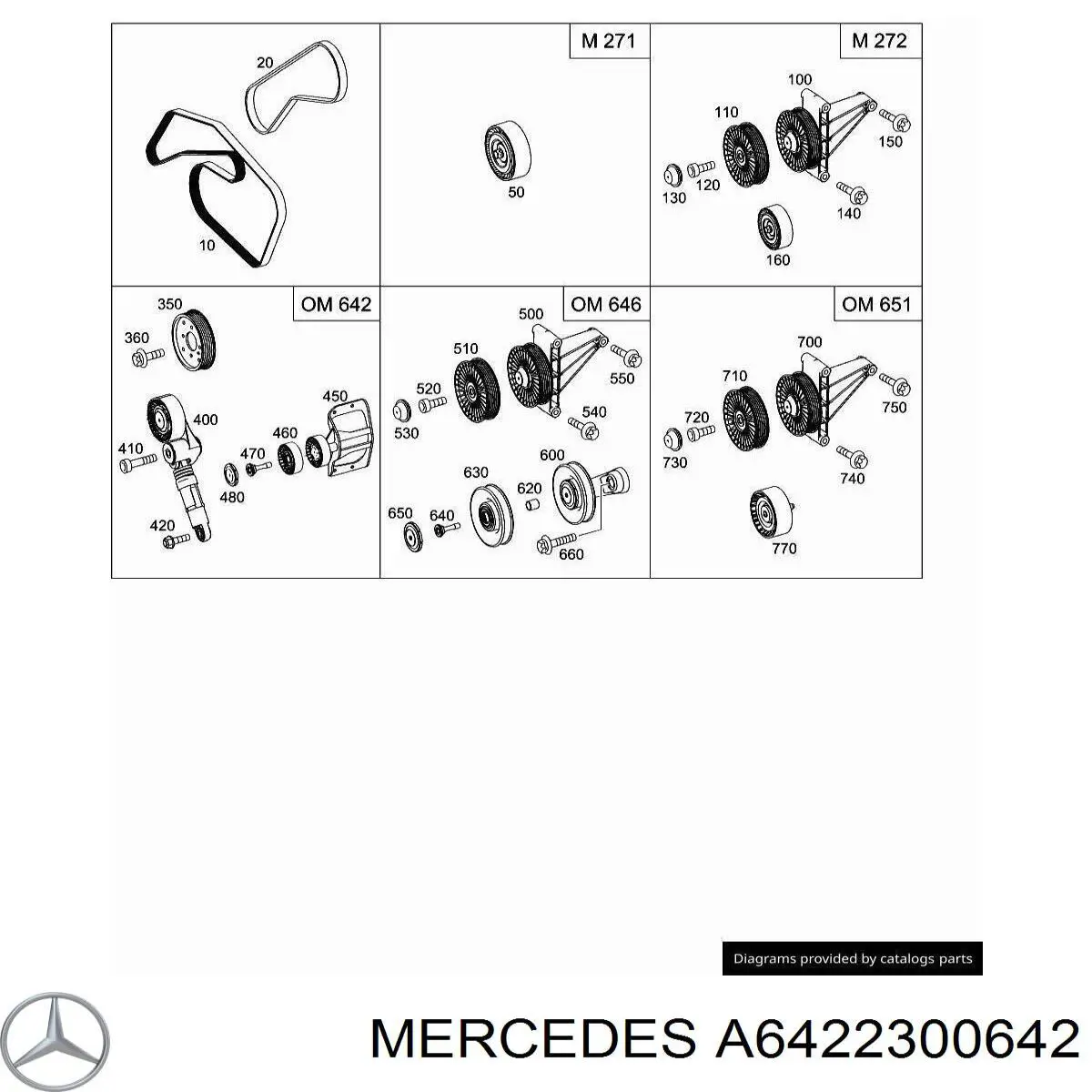 A6422300642 Mercedes 