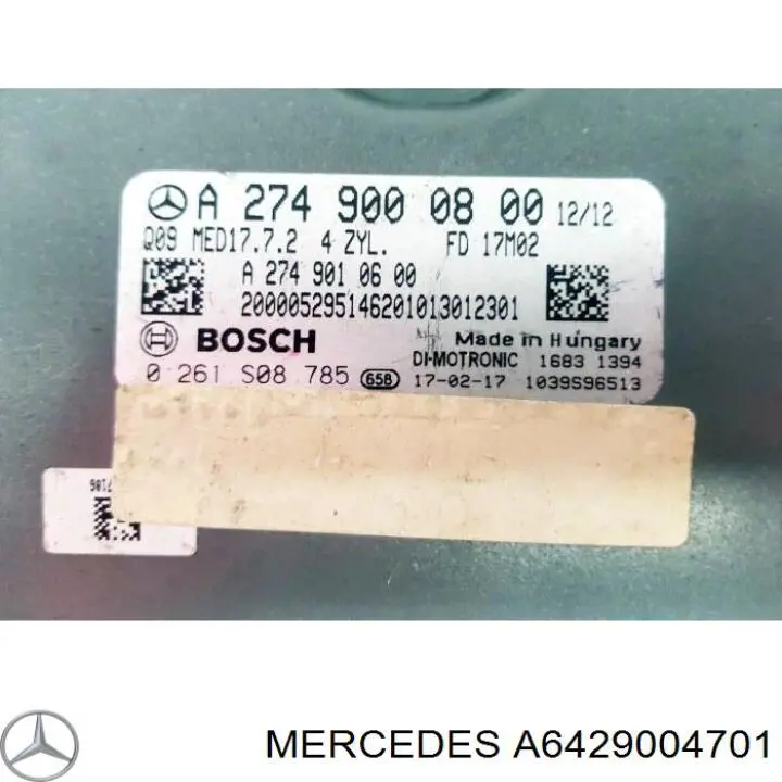 Радарный датчик дистанции Mercedes 6429004701 цена, от 228.05 USD