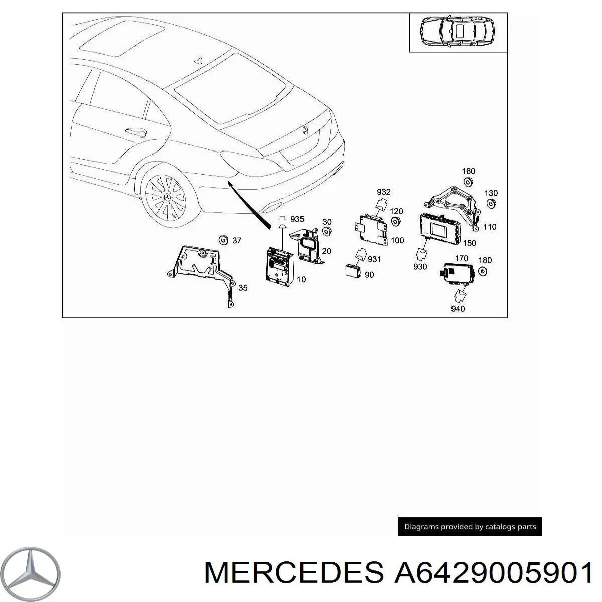 A6429005901 Mercedes 