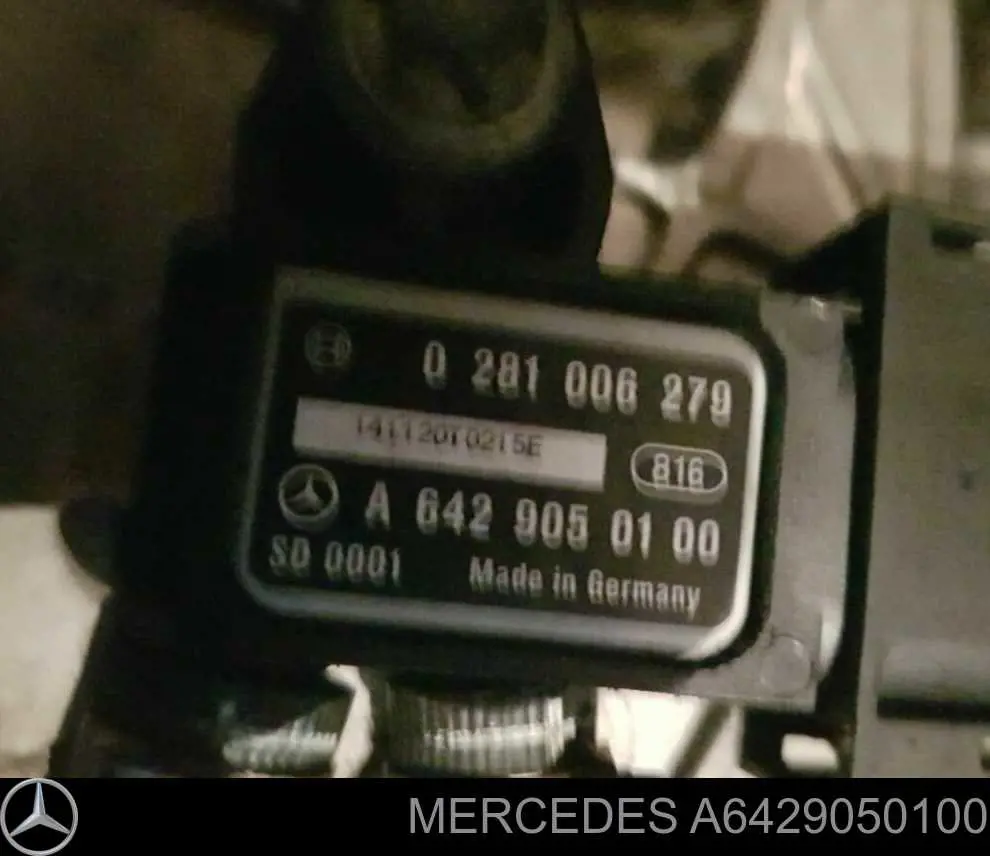 Купить A6429050100 Mercedes Датчик давления выхлопных газов
