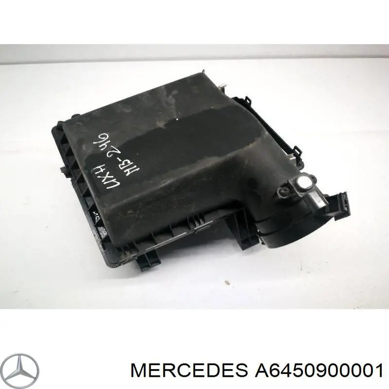 A6450900001 Mercedes caixa de filtro de ar