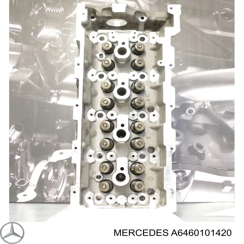 A6460101420 Mercedes головка блока цилиндров (гбц)