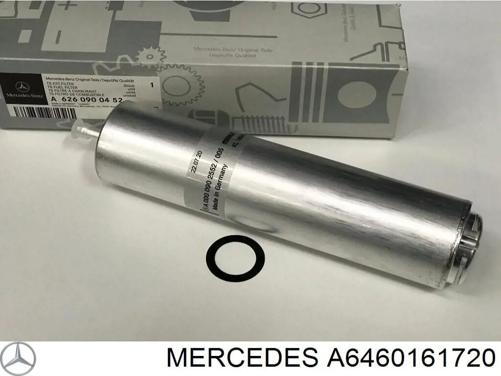 Прокладка головки блока цилиндров (ГБЦ) Mercedes A6460161720
