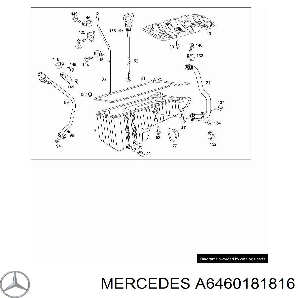 A6460181816 Mercedes 