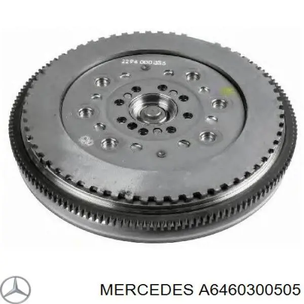 Маховик двигателя MERCEDES A6460300505